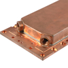 IGBT冷却システムのろう付けプロセスによる銅液冷プレート
