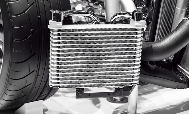 car-heat-sink 車のヒートシンク