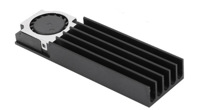 バイパスのないヒートシンクとファンの設計