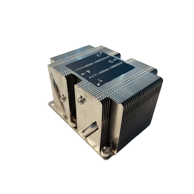 Intel LGA 2U CPU クーラー (4 つのヒートパイプ付き)