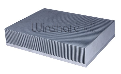 スカイブド フィン ヒートシンク