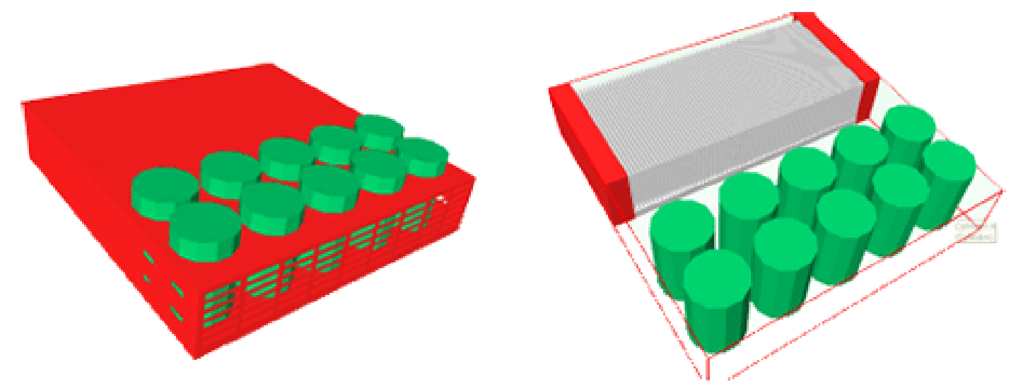 大型アルミヒートシンク