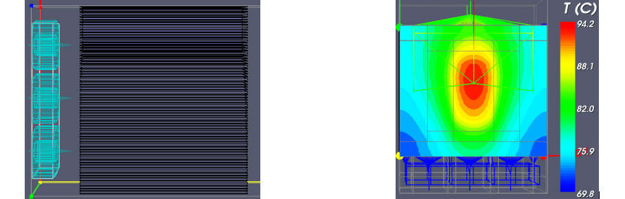 強制空冷ヒートシンク