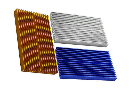 陽極酸化アルミニウムヒートシンクが説明しました