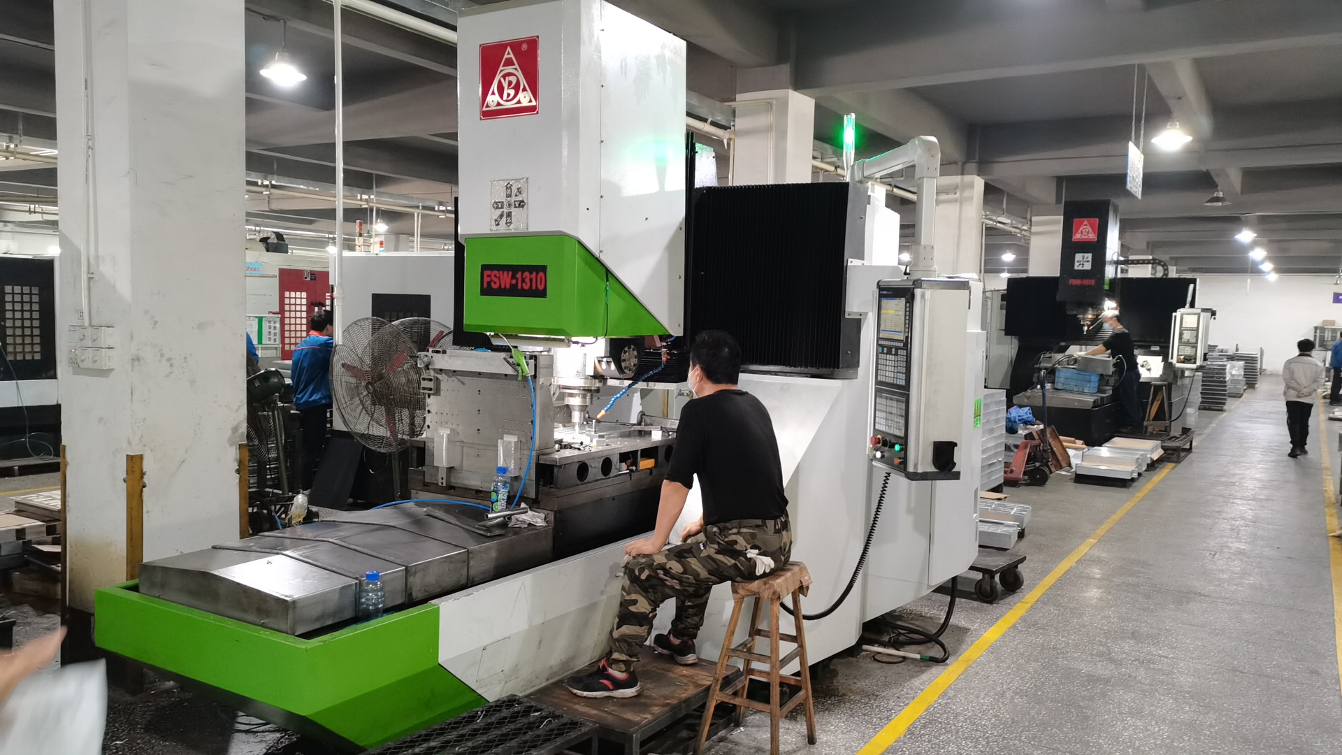 摩擦攪拌溶接1マシン