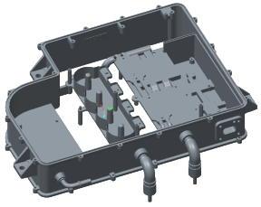 車のヒートシンク 