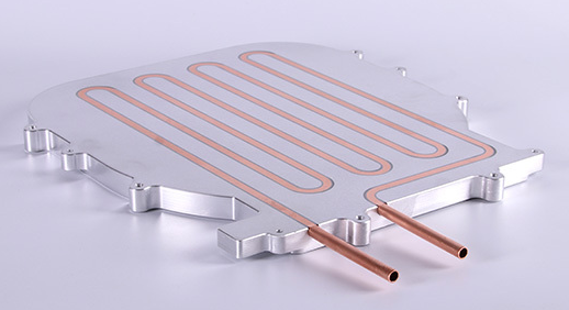 銅管の液体コールドプレート