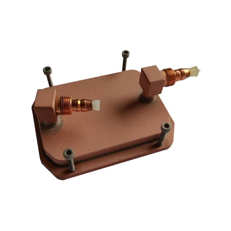 ヒートシンクのサンドブラスト加工