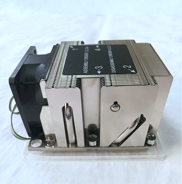 コンピュータサーバー2Uヒートシンク